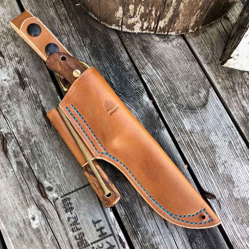 Load image into Gallery viewer, Ed Stafford Signature Woodlander Knife - Ben & Lois Orford