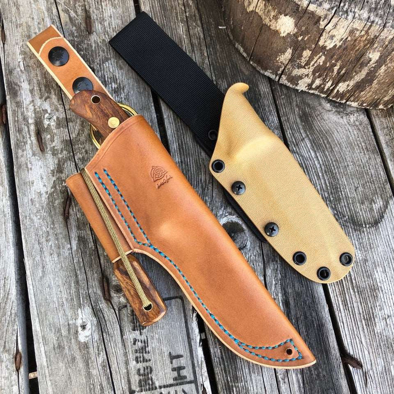 Load image into Gallery viewer, Ed Stafford Signature Woodlander Knife - Ben & Lois Orford