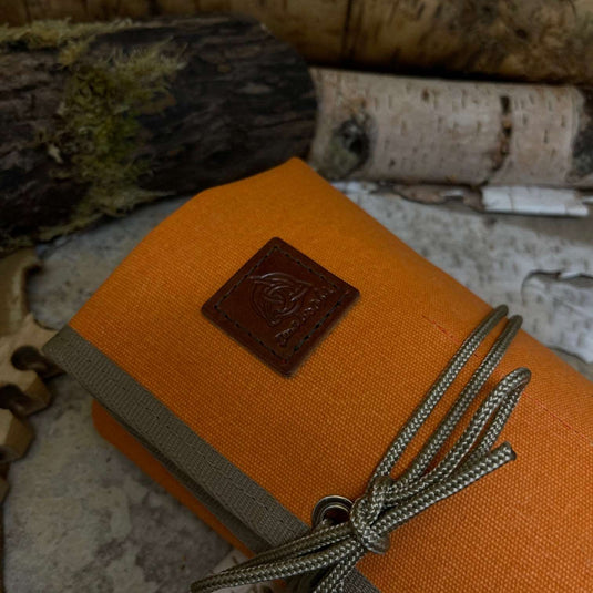 Deluxe Orange Canvas Tool roll - Ben & Lois Orford