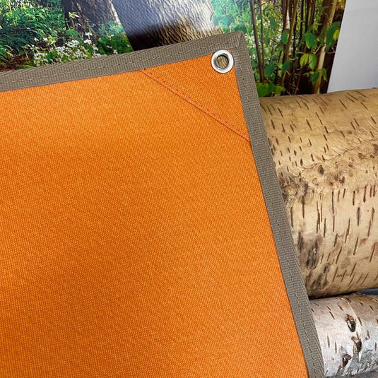 Deluxe Orange Canvas Tool roll - Ben & Lois Orford