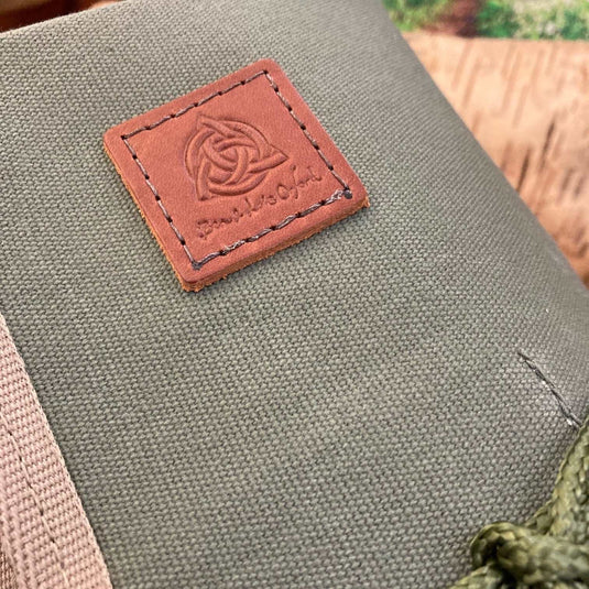 Green Canvas Tool Roll - Ben & Lois Orford