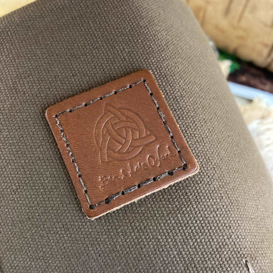 Brown Canvas Tool roll - Ben & Lois Orford