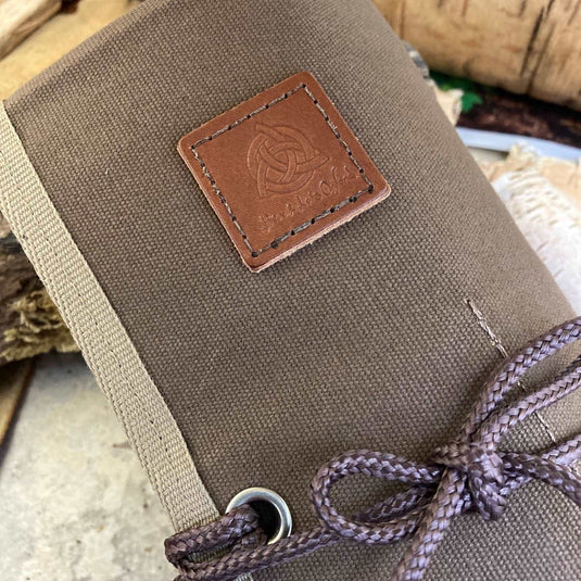 Brown Canvas Tool roll - Ben & Lois Orford