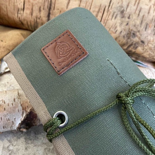 Deluxe Green Canvas Tool Roll - Ben & Lois Orford