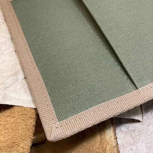 Deluxe Green Canvas Tool Roll - Ben & Lois Orford