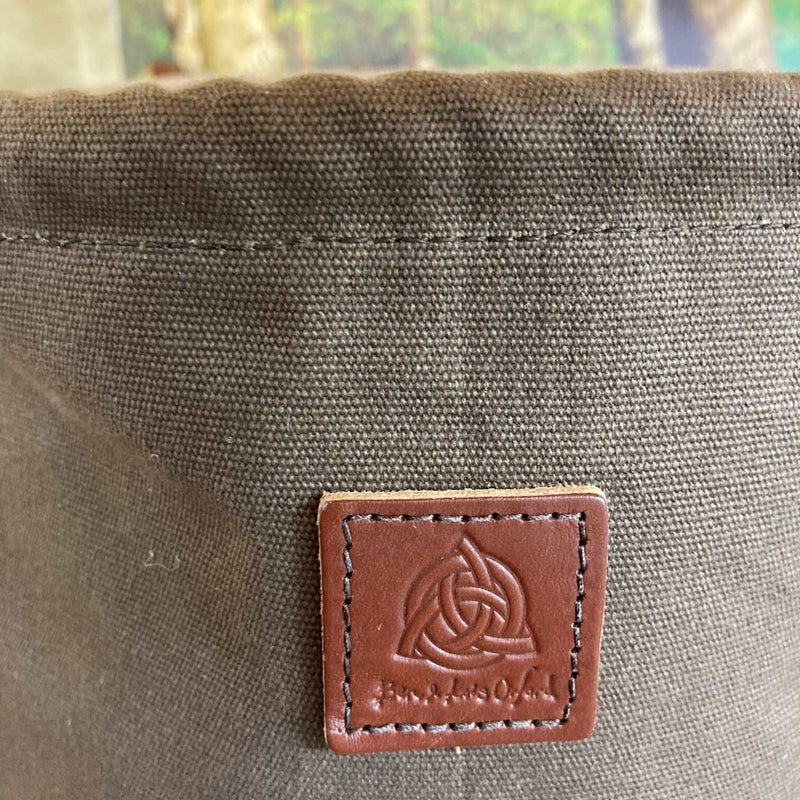 Load image into Gallery viewer, Deluxe Canvas Bucket Bag Brown - Ben & Lois Orford