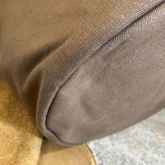 Deluxe Canvas Bucket Bag Brown - Ben & Lois Orford