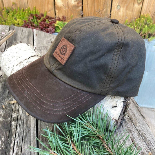 Green Waxed Cap