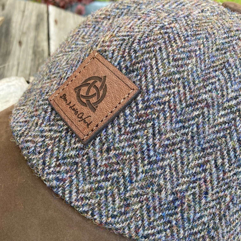 Load image into Gallery viewer, Lowland Harris Tweed Cap
