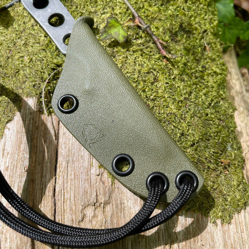 Load image into Gallery viewer, OD green AEB-L 'Thorn' knife - Ben & Lois Orford