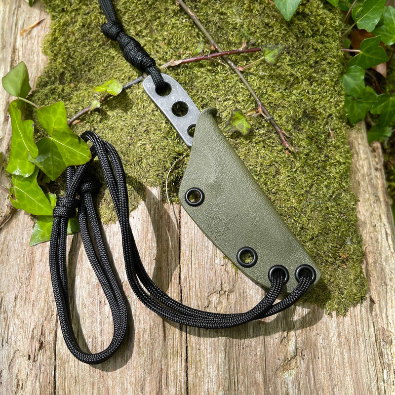 Load image into Gallery viewer, OD green AEB-L 'Thorn' knife - Ben & Lois Orford