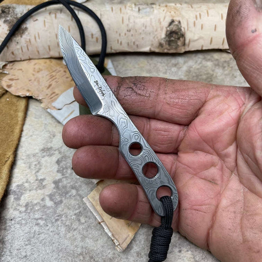 Damasteel 'Thorn' Knife Green - Ben & Lois Orford