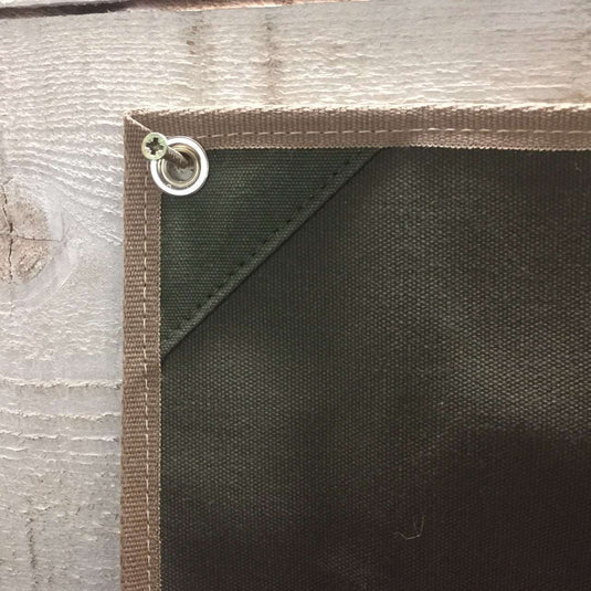 Deluxe Green Canvas Tool Roll - Ben & Lois Orford