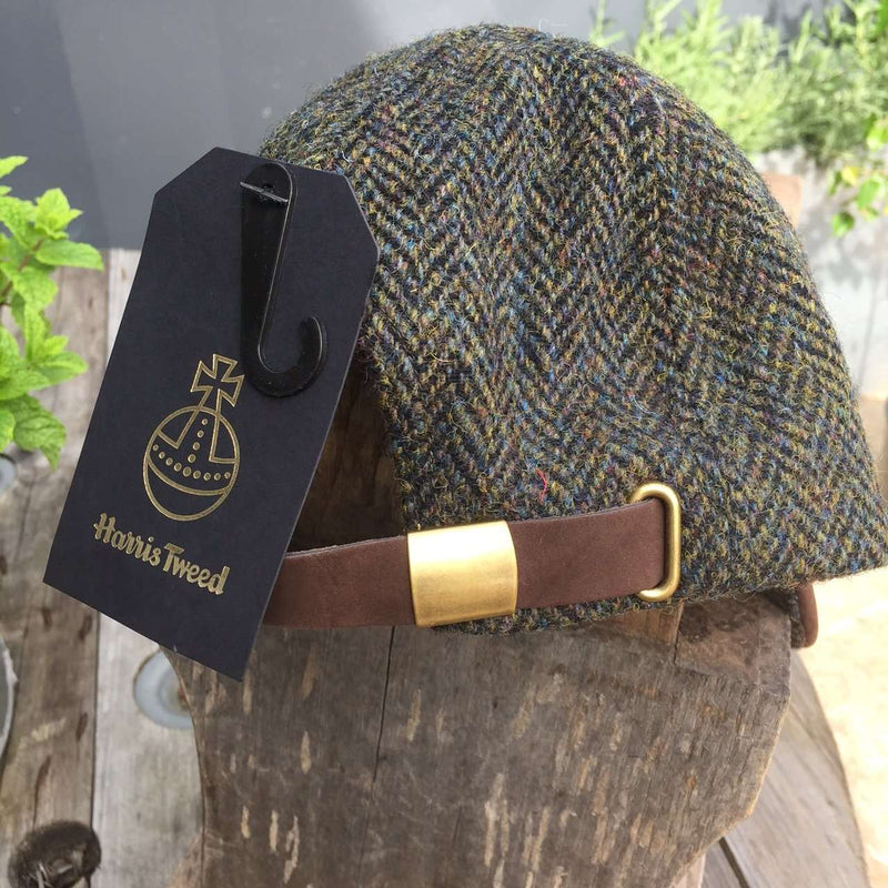 Load image into Gallery viewer, Lowland Harris Tweed Cap
