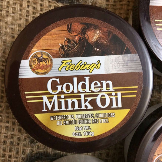 Golden Mink Oil - Leather Balm - Ben & Lois Orford