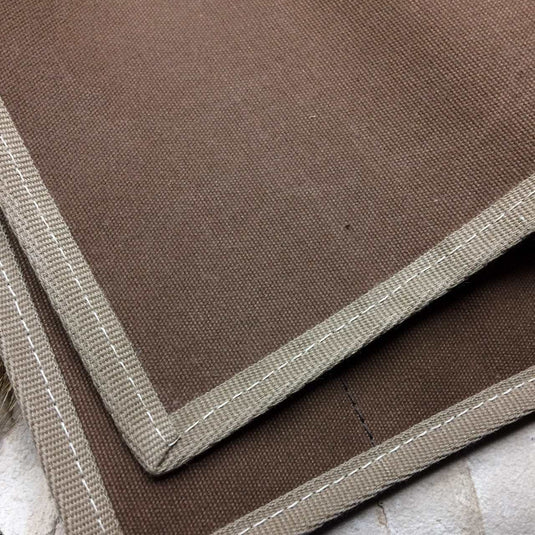 Brown Canvas Tool roll - Ben & Lois Orford