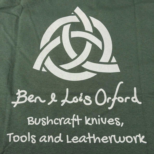 'Eat, Sleep, Carve' T-Shirt - OD Green - Ben & Lois Orford