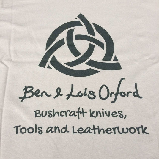 'Eat, Sleep, Carve' T-Shirt - Sand - Ben & Lois Orford