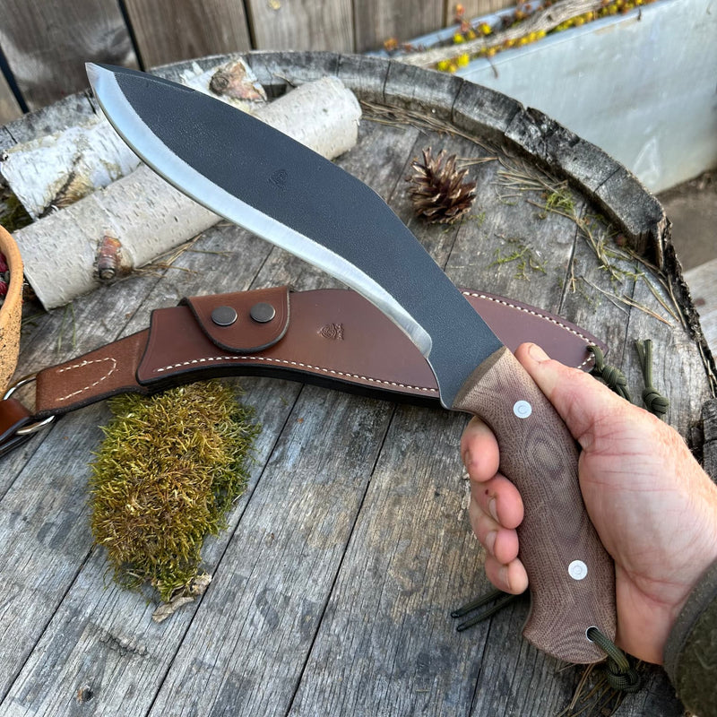 Load image into Gallery viewer, Khukuri Natural Micarta