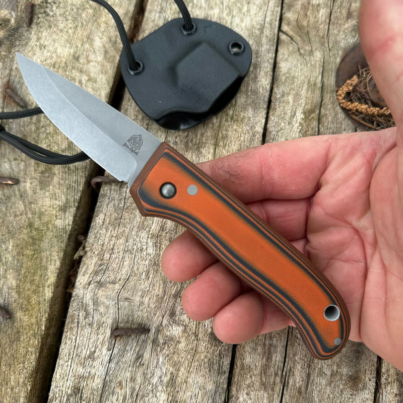 Load image into Gallery viewer, The Nomad - Sabre Grind/Pumpkin G10