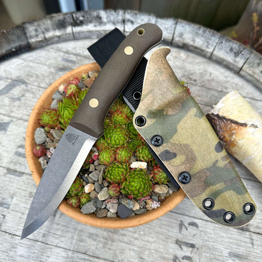 Green Micarta Woodlander 4