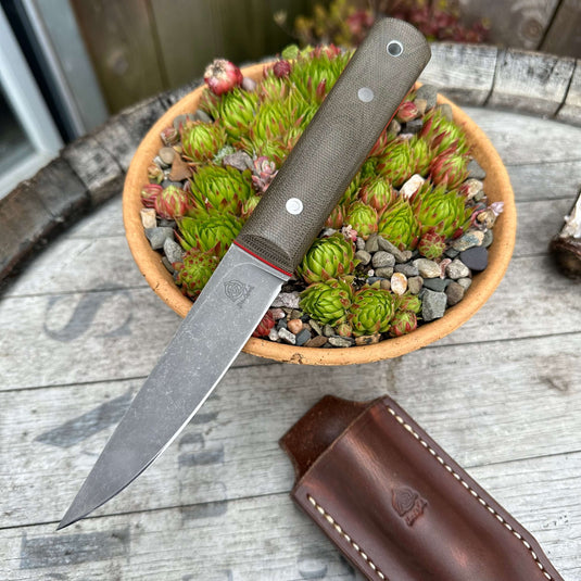 Flat Ground Pioneer Puukko - Ben & Lois Orford