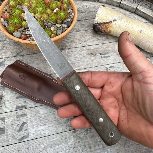 Flat Ground Pioneer Puukko - Ben & Lois Orford