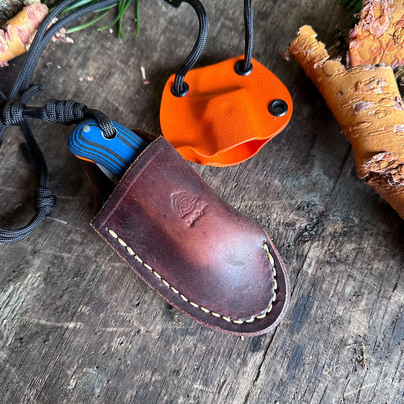 Load image into Gallery viewer, The Nano Nomad - Blue and Black G10/AEB-L