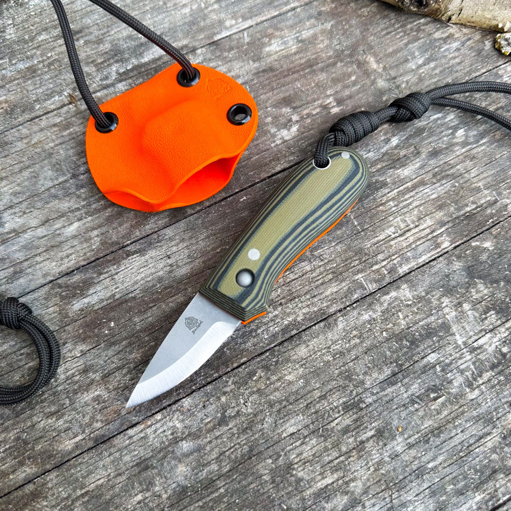 The Pocket Pixie - OD Green and Black – Ben & Lois Orford