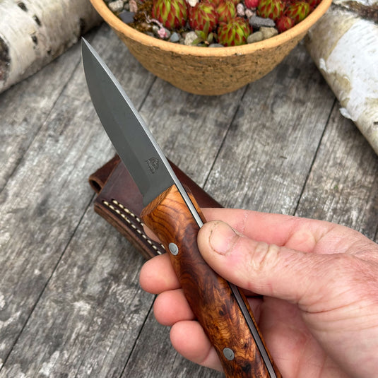 The Trapper - Sabre Grind/Burr Yew