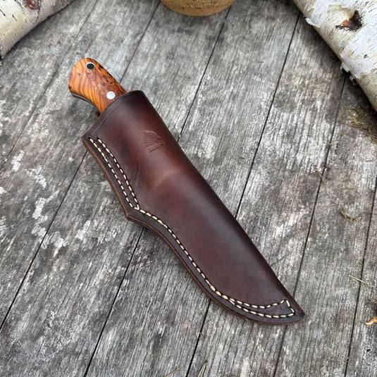 The Trapper - Sabre Grind/Burr Yew