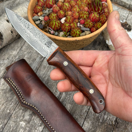 The Woodlander - Desert Ironwood/Sabre Grind/Damascus