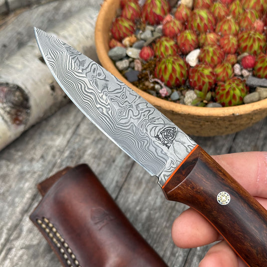 The Woodlander - Desert Ironwood/Sabre Grind/Damascus