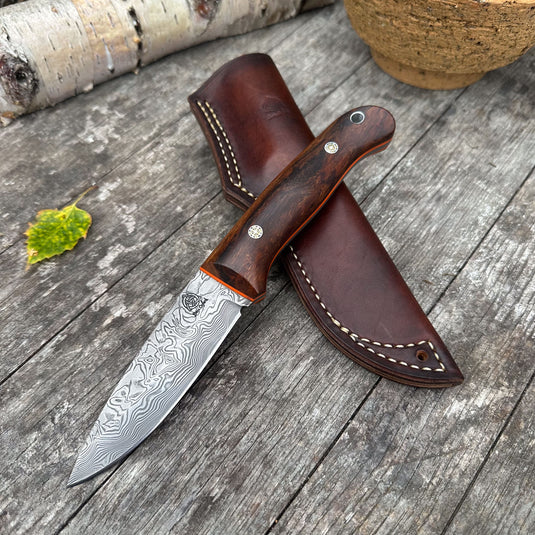 The Woodlander - Desert Ironwood/Sabre Grind/Damascus