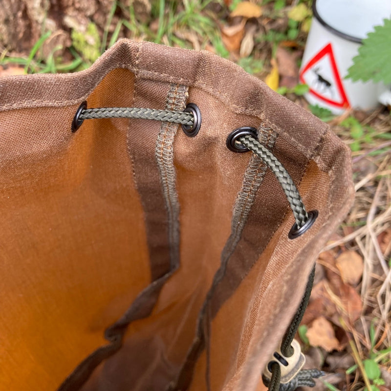 Load image into Gallery viewer, Waxed Cotton Sami Style Pouch - Ben & Lois Orford