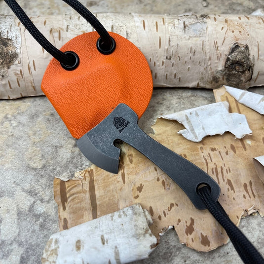 Special Hunter Orange ATOM Axe - Ben & Lois Orford