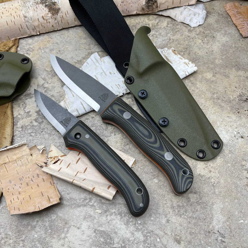 Load image into Gallery viewer, Woodlander 4" OD Green and Black - Ben & Lois Orford