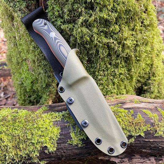 Woodlander 4" OD Green and Black - Ben & Lois Orford