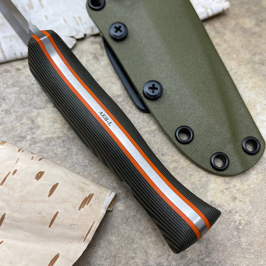 Woodlander 4" OD Green and Black - Ben & Lois Orford