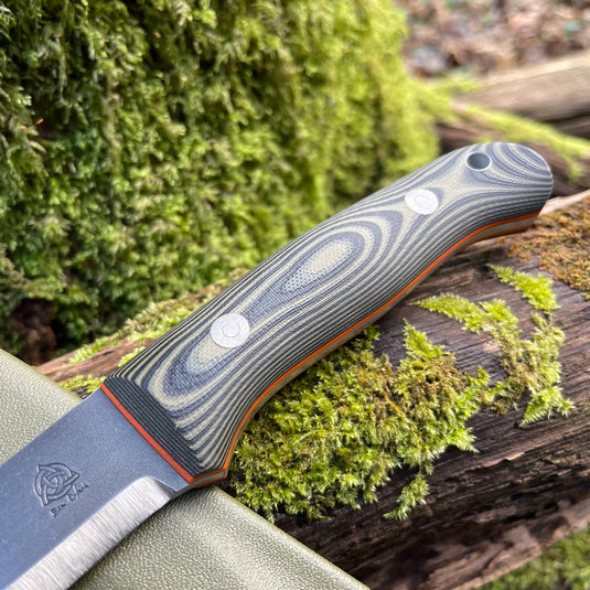 Woodlander 4" OD Green and Black - Ben & Lois Orford