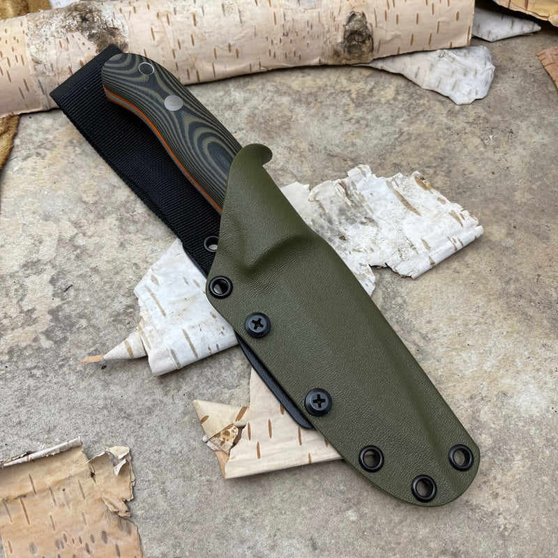 Load image into Gallery viewer, Woodlander 4" OD Green and Black - Ben & Lois Orford