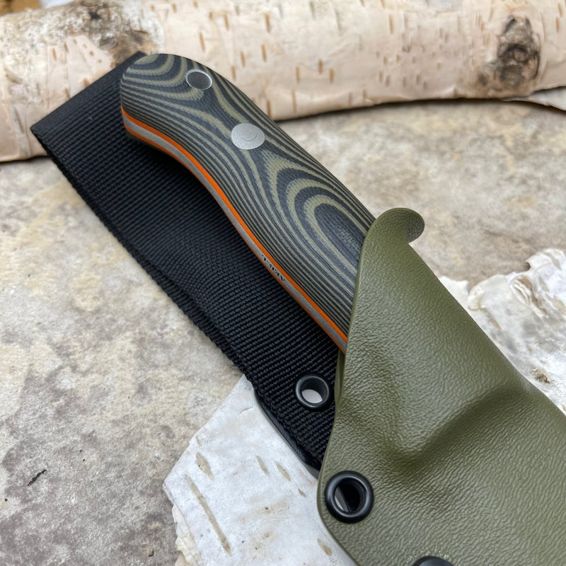 Load image into Gallery viewer, Woodlander 4" OD Green and Black - Ben & Lois Orford