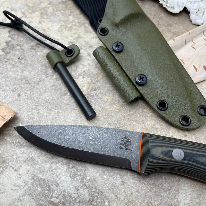 Load image into Gallery viewer, Woodlander 4" OD Green and Black - Ben & Lois Orford
