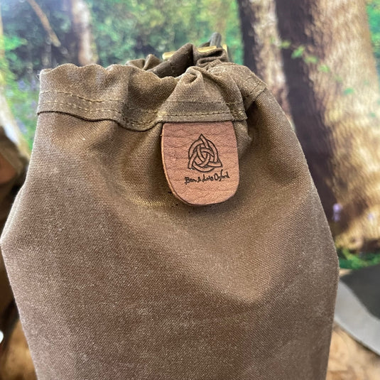Waxed Cotton Canteen Pouch - Ben & Lois Orford