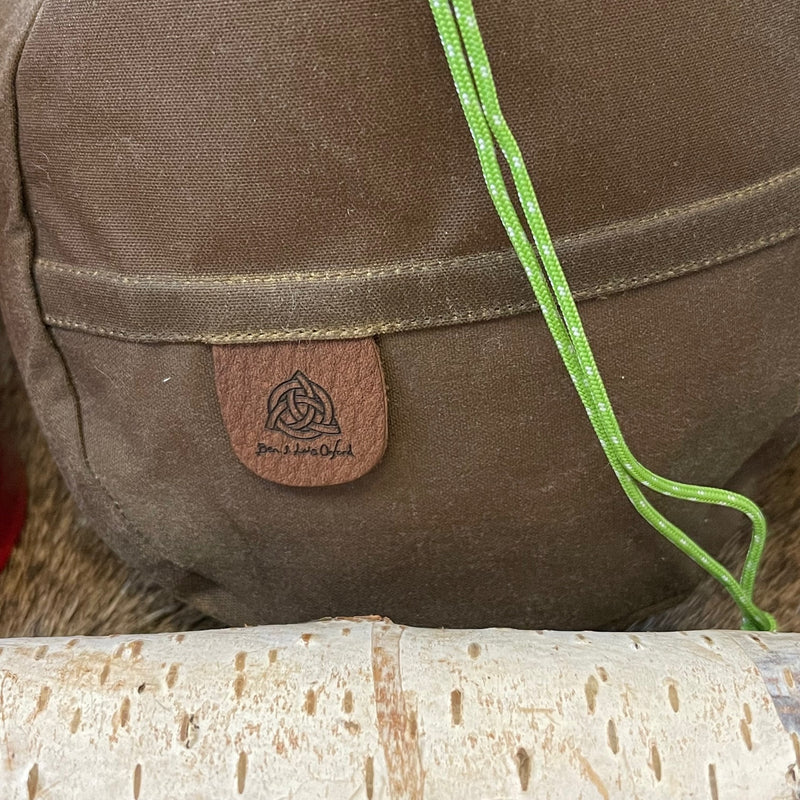 Load image into Gallery viewer, Waxed Cotton Sami Style Pouch - Ben & Lois Orford