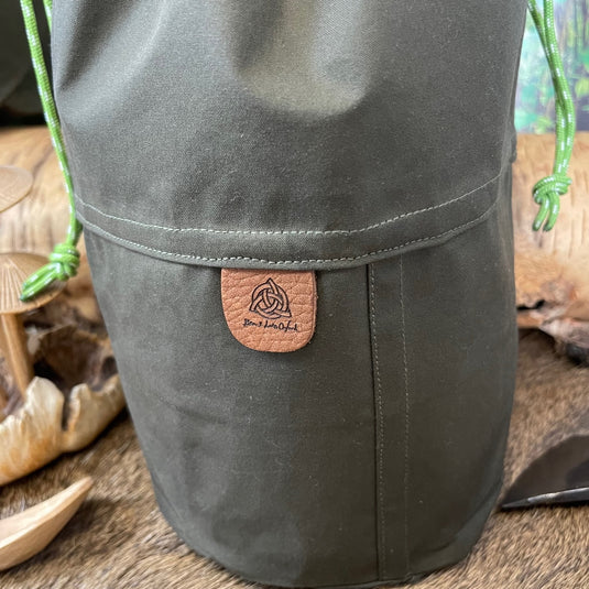 Waxed Cotton Rambler Pouch - Ben & Lois Orford