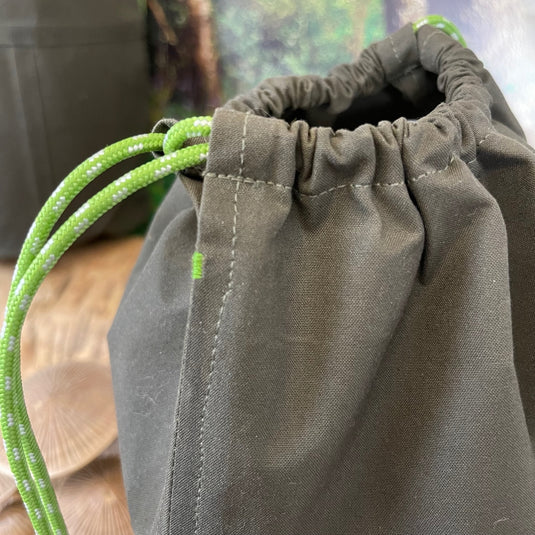 Waxed Cotton Rambler Pouch - Ben & Lois Orford