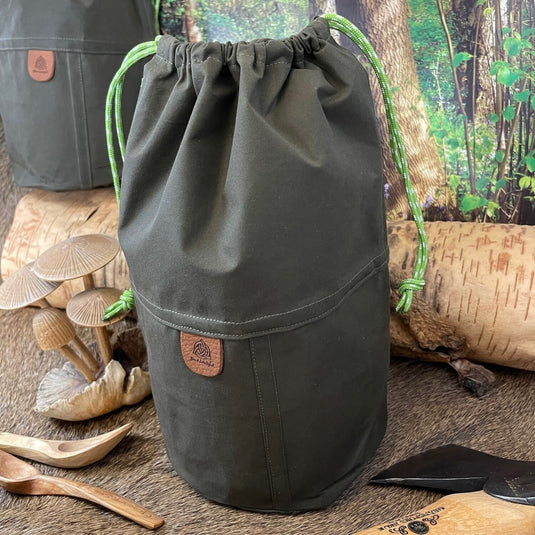 Waxed Cotton Rambler Pouch - Ben & Lois Orford
