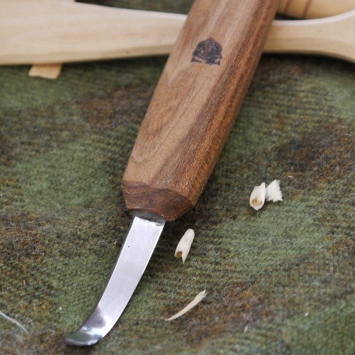 Flatter Curve Crook Knife - Ben & Lois Orford
