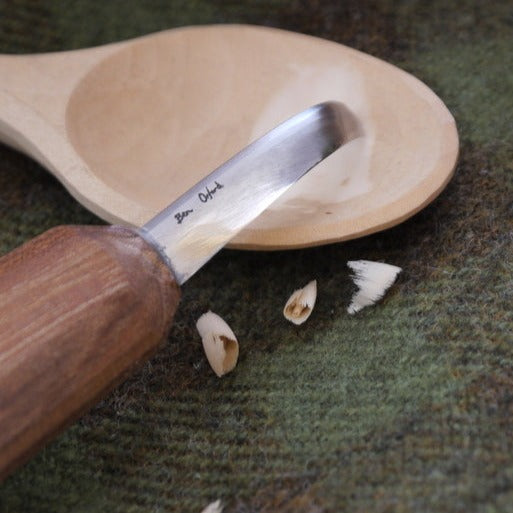 Load image into Gallery viewer, Flatter Curve Crook Knife - Ben & Lois Orford